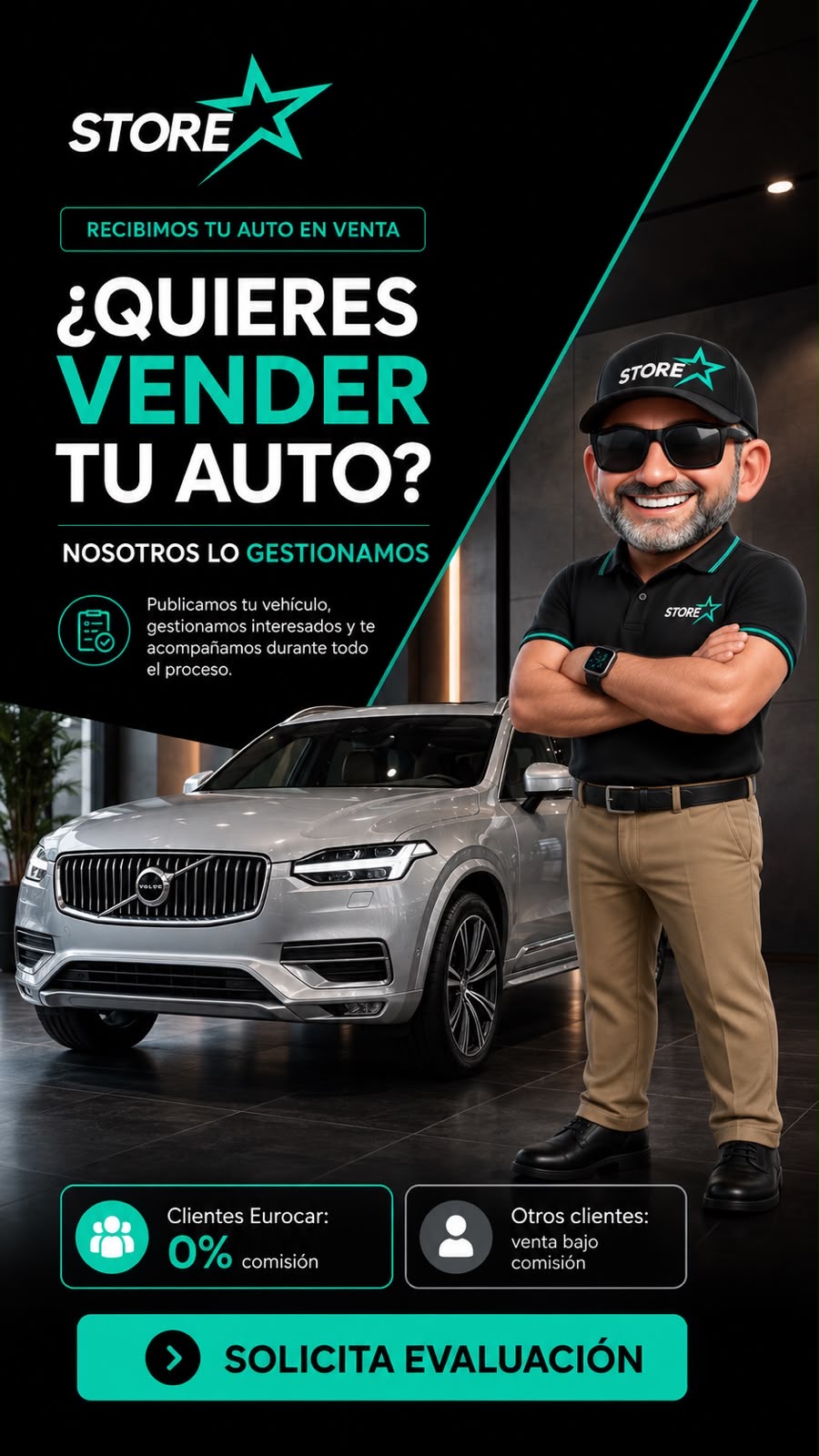 Rob de Eurocar Store presenta el servicio de gestión comercial para vender tu auto